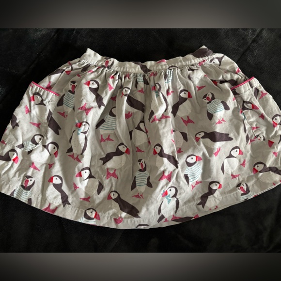 Sup cute penguin Mini Boden corduroy skirt 6 - Picture 1 of 1